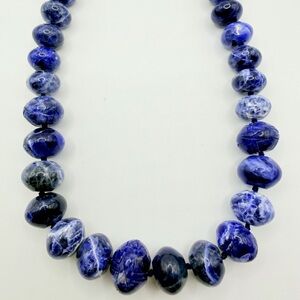 Vintage ColdWater Creek Sodalite Necklace